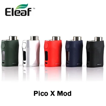 Original Eleaf iStick Pico X Mod Vape 75W TC Box Mod Melo Fit 18650 Battery Supports Melo 4 Tank VS E-Cigarette iStick Pico Mod
Original Eleaf iStick Pico X Mod Vape 75W TC Box Mod Melo Fit 18650 Battery Supports Melo 4 Tank VS E-Cigarette iStick Pico Mod