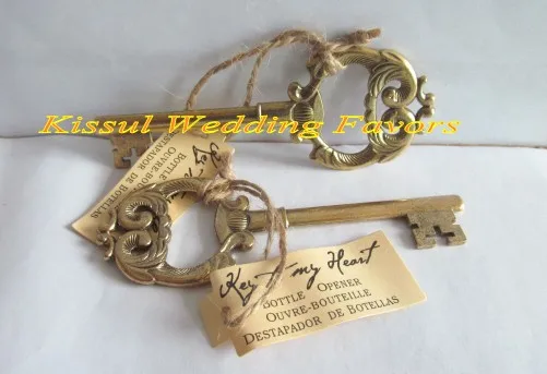 (10 Pieces/Lot) Gold theme wedding favors "Key to My Heart"Antique Key Bottle Opener Party Favors wedding souvenirs
(10 Pieces/Lot) Gold theme wedding favors "Key to My Heart"Antique Key Bottle Opener Party Favors wedding souvenirs