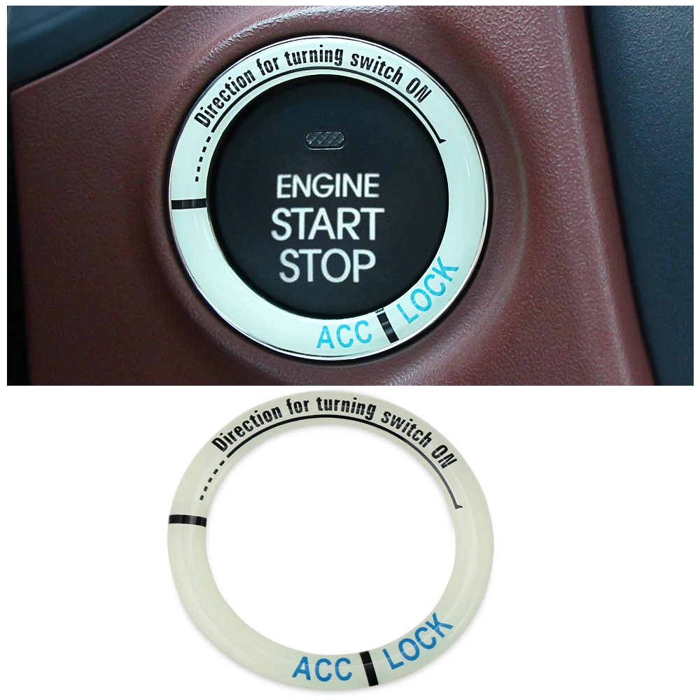 Luminous Car Engine Start Stop Ignition Trim Cover Car Sticker for audi a1 ford focus 2 audi a5 suzuki swift toyota chr bmw f31
Luminous Car Engine Start Stop Ignition Trim Cover Car Sticker for audi a1 ford focus 2 audi a5 suzuki swift toyota chr bmw f31
