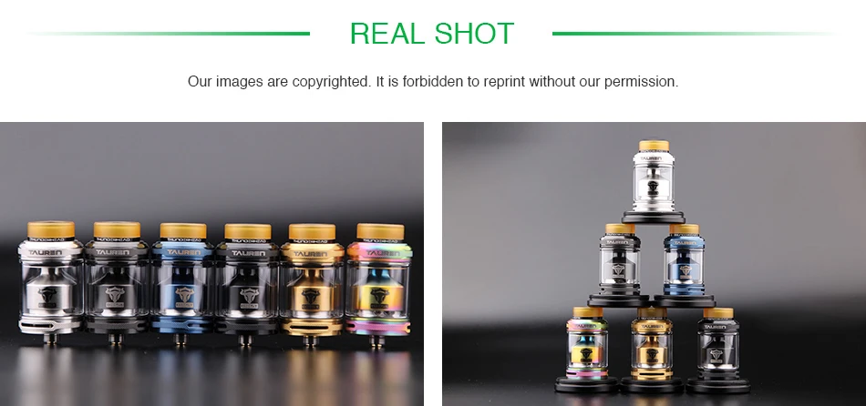 [With Warnings] THC Tauren RTA 2ml/4.5ml