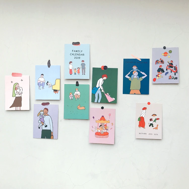 SIXONE INS 10 Sheet Warm Family Card Double-sided Graph Wall Decoration Poster Cartoon Korea Photo Props Decorative Sticker
SIXONE INS 10 Sheet Warm Family Card Double-sided Graph Wall Decoration Poster Cartoon Korea Photo Props Decorative Sticker