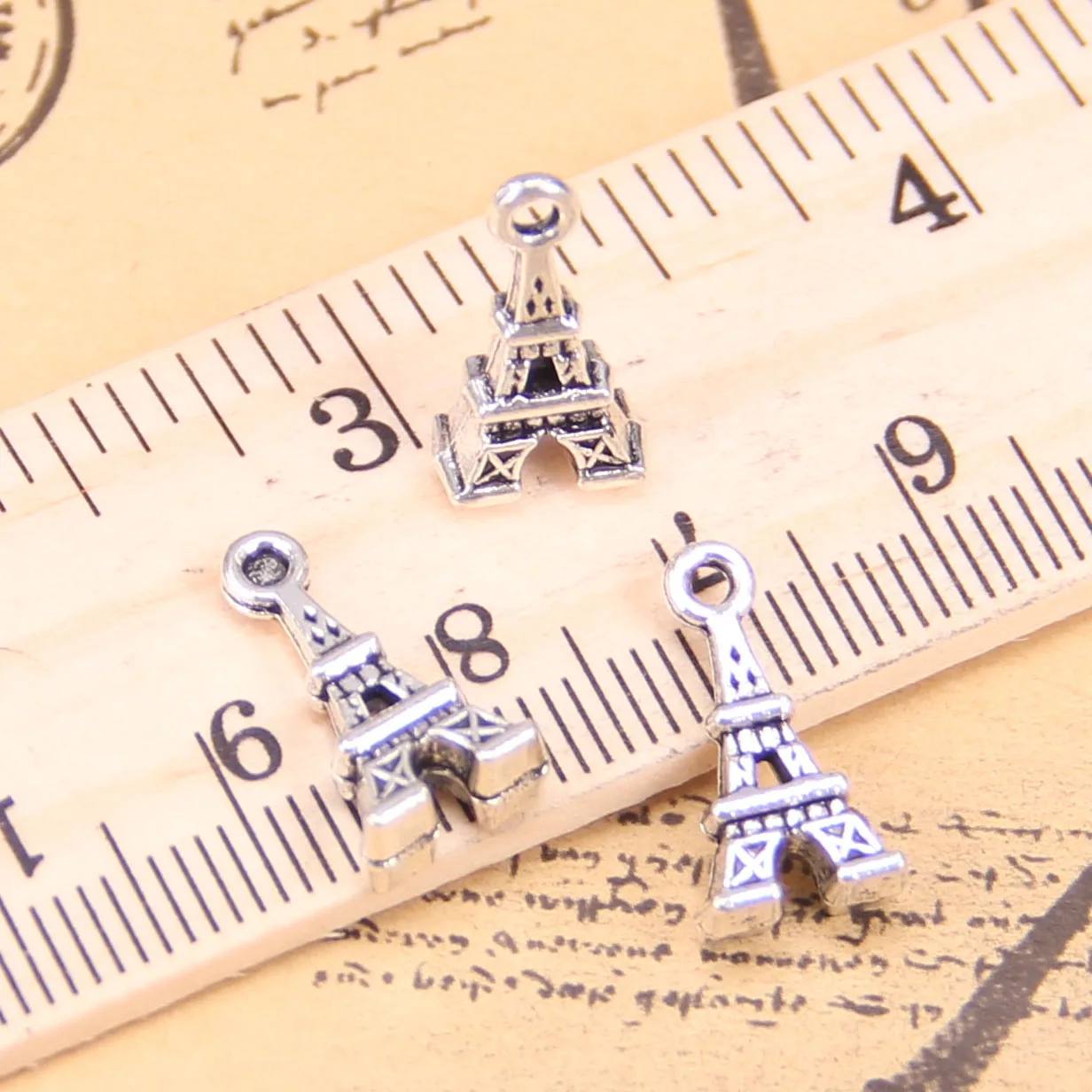 120pcs Jewelry Charms eiffel tower paris 15mm Antique Silver Plated Pendants Making DIY Handmade Tibetan Silver Jewelry
120pcs Jewelry Charms eiffel tower paris 15mm Antique Silver Plated Pendants Making DIY Handmade Tibetan Silver Jewelry