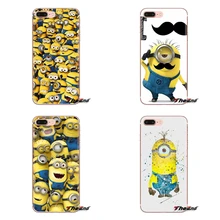 Coques souples transparentes housses pour Huawei Mate Honor 4C 5C 5X6X7 7A 7C 8 9 10 8C 8X20 Lite Pro méprisable moi Minions jaunes(China)