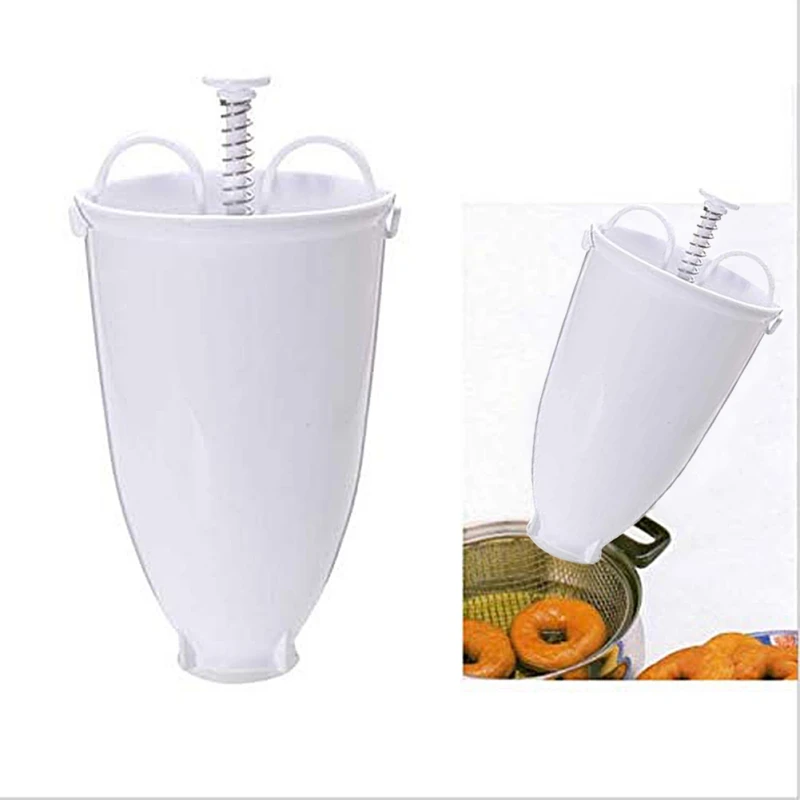 Plastic Donut Maker Dispenser Doughnut Maker Artifact Fry Donut Mould Arabic Waffle Doughnut Cake Mould Kitchen Pastry Tool
Plastic Donut Maker Dispenser Doughnut Maker Artifact Fry Donut Mould Arabic Waffle Doughnut Cake Mould Kitchen Pastry Tool