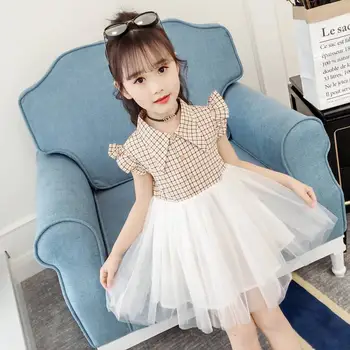 2019 New Summer Children Girls Plaid Mesh Patchwork Princess Dress Toddler Girl Dress Clothes Vestido Kids Dresses For Girls T40
2019 New Summer Children Girls Plaid Mesh Patchwork Princess Dress Toddler Girl Dress Clothes Vestido Kids Dresses For Girls T40