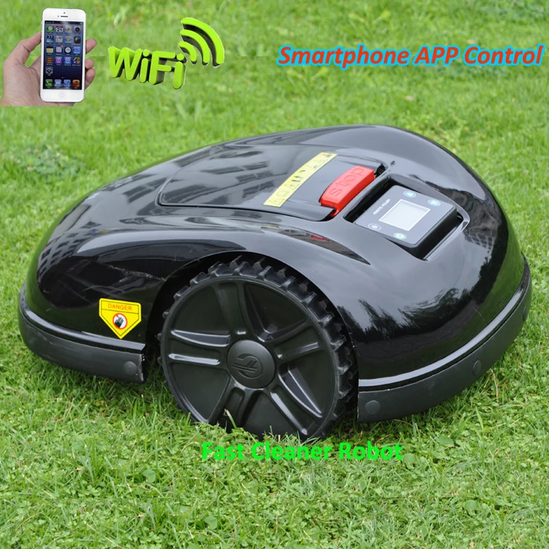 Intelligent Grass Cutter Robot Lawn Mower E1600 with 6.6ah lithium Battery With Water-proofed 100m Wire +100pcs pegs+8pcs Blade
Intelligent Grass Cutter Robot Lawn Mower E1600 with 6.6ah lithium Battery With Water-proofed 100m Wire +100pcs pegs+8pcs Blade
