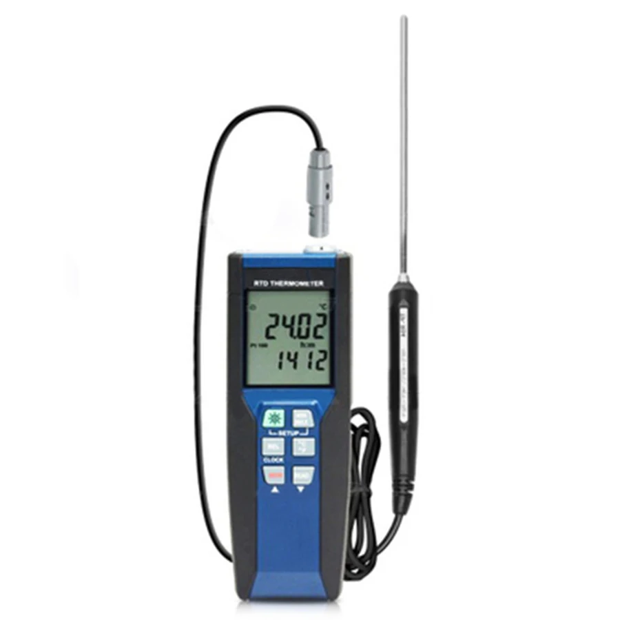 High Accuracy Precision Temperature Recorder RTD Thermometer (0.01C Resolution) CENTER-375
High Accuracy Precision Temperature Recorder RTD Thermometer (0.01C Resolution) CENTER-375