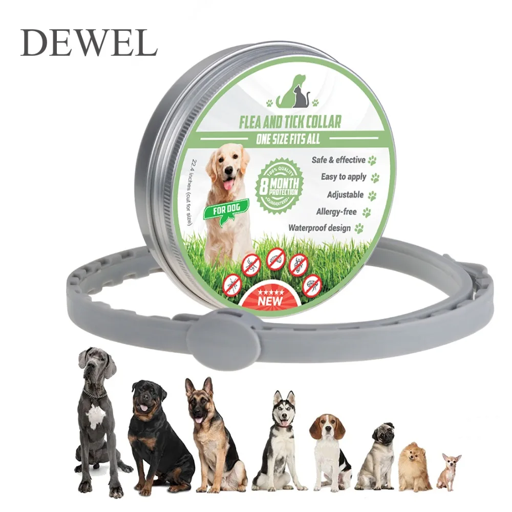 Dewel Anti-insect Cat Dog Collar Protection Anti Flea Ticks Outdoor Protective Adjustable PET Collar Long-term Protection
Dewel Anti-insect Cat Dog Collar Protection Anti Flea Ticks Outdoor Protective Adjustable PET Collar Long-term Protection