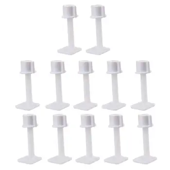 White Plastic Bathroom Toilet Seat Hinge Blind Hole Nut Screws Replacement Pack of 12
White Plastic Bathroom Toilet Seat Hinge Blind Hole Nut Screws Replacement Pack of 12