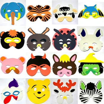 10pcs Tiger Rabbit Chica Monkey Cow Bear Elephant EVA Foam Masks Birthday Party Favors Kids Child Dress Up Cosplay Costume
10pcs Tiger Rabbit Chica Monkey Cow Bear Elephant EVA Foam Masks Birthday Party Favors Kids Child Dress Up Cosplay Costume