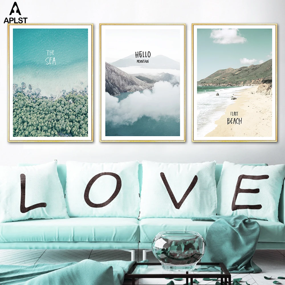 The Sea The Mountain Canvas Prints And Posters Nordic Home Decoration Hawaiian Beach Wall Picture Printing for Living Room Decor
The Sea The Mountain Canvas Prints And Posters Nordic Home Decoration Hawaiian Beach Wall Picture Printing for Living Room Decor