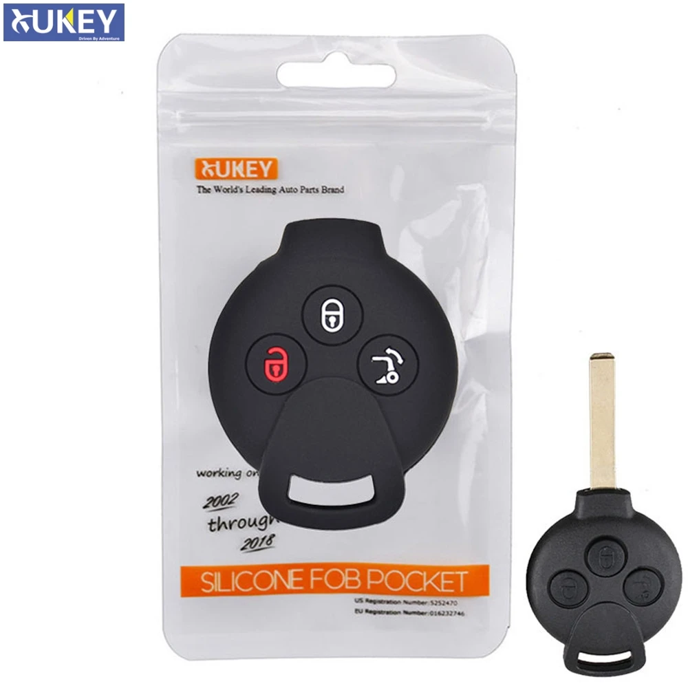 For Smart Fortwo City Coupe Cabrio Crossblade Roadster K Forfour Silicone Remote Key Case Fob Shell Cover 2007 - 2015
For Smart Fortwo City Coupe Cabrio Crossblade Roadster K Forfour Silicone Remote Key Case Fob Shell Cover 2007 - 2015