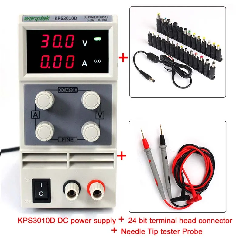NEW A suit of Highly efficient Temperature control fan low noise Current limiting protection 30V 10A switch DC Power Supply
NEW A suit of Highly efficient Temperature control fan low noise Current limiting protection 30V 10A switch DC Power Supply