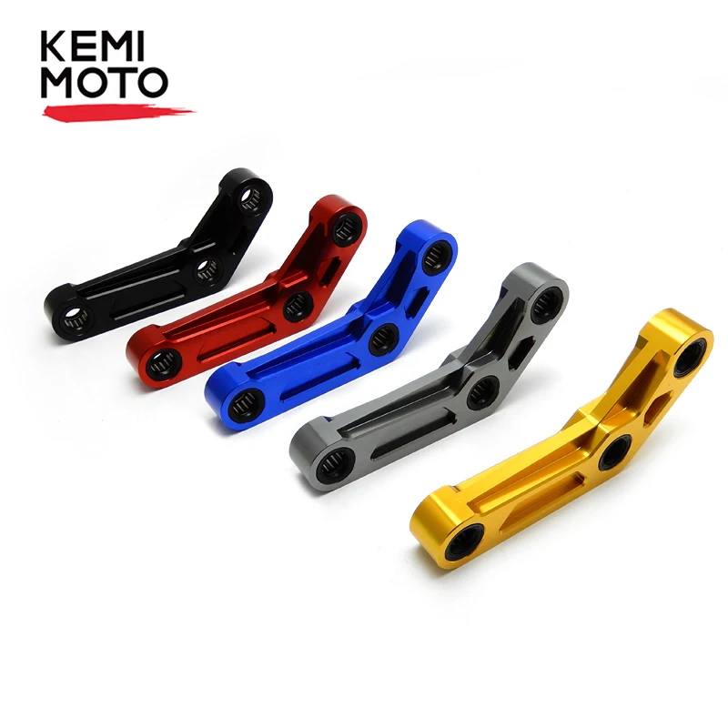 KEMiMOTO For Yamaha MT 07 FZ-07 CNC ALUMINUM Adjustable Lowering Linkage Drop Link Kit MT07 FZ 07 2014 2015 2016
KEMiMOTO For Yamaha MT 07 FZ-07 CNC ALUMINUM Adjustable Lowering Linkage Drop Link Kit MT07 FZ 07 2014 2015 2016
