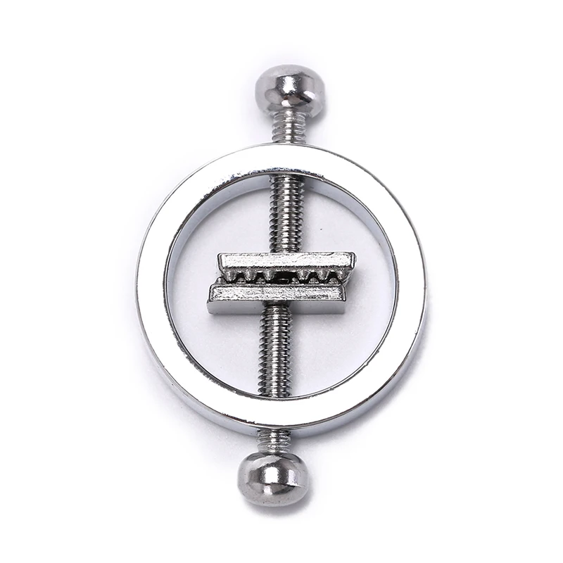 Зажимы для сосков с цепочкой Concorde Sweet Caress регулируемые, серебристые 570067 - Concorde - Зажимы для сосков - Купить