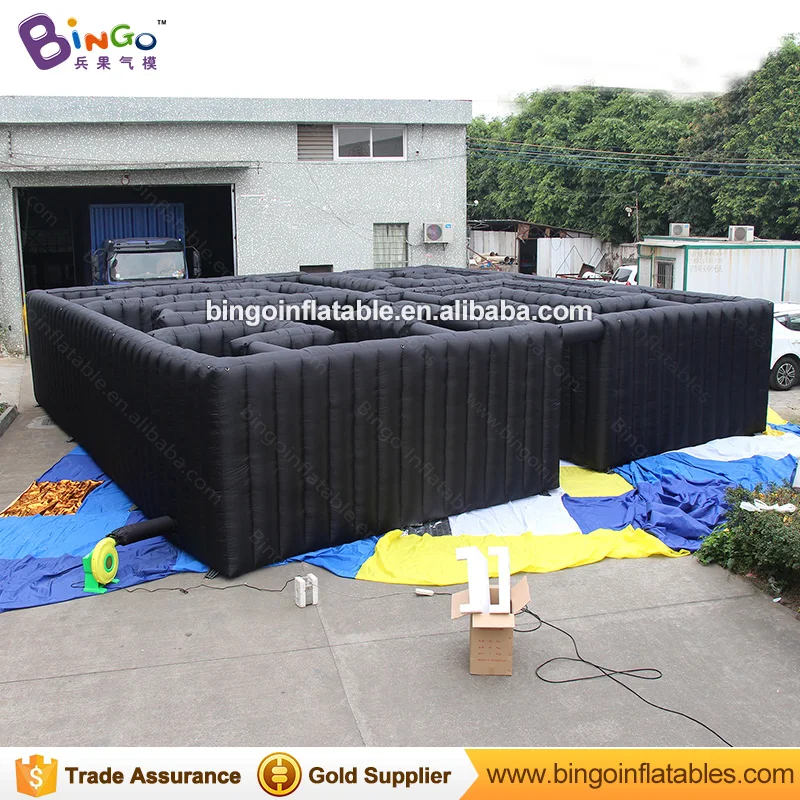 Giant Inflatable Games Laser Maze 10.7ML * 10.7MW * 2.2MH Black Inflatable Maze Sport Games for kids N adults outside toys
Giant Inflatable Games Laser Maze 10.7ML * 10.7MW * 2.2MH Black Inflatable Maze Sport Games for kids N adults outside toys
