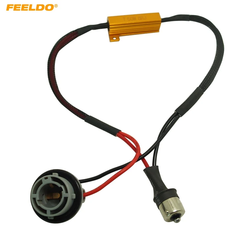 FEELDO 1pc Car BA15S 1156 1073 No Error Load Resistor Cable No Flickering Decoder Warning Error Canceller Wiring #HQ5339
FEELDO 1pc Car BA15S 1156 1073 No Error Load Resistor Cable No Flickering Decoder Warning Error Canceller Wiring #HQ5339