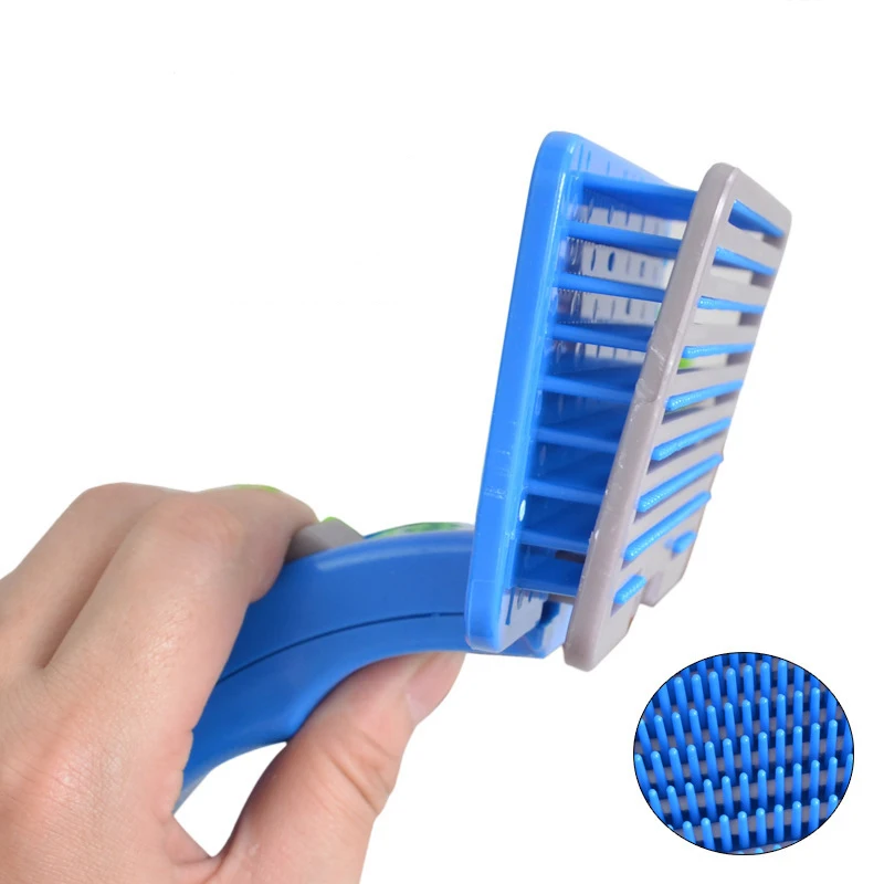 Pet Grooming Retractable Hair Removal Brush Cat Shedding Trimming Device Comb Automatic Clean Hair Kitten Comfortable Massage
Pet Grooming Retractable Hair Removal Brush Cat Shedding Trimming Device Comb Automatic Clean Hair Kitten Comfortable Massage