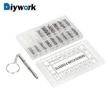 DIYWORK Repair Tool Set Micro Screws Nut and Screwdriver For Glasses Sunglass Watch Spectacles Phone Tablet Stainless Steel
DIYWORK Repair Tool Set Micro Screws Nut and Screwdriver For Glasses Sunglass Watch Spectacles Phone Tablet Stainless Steel