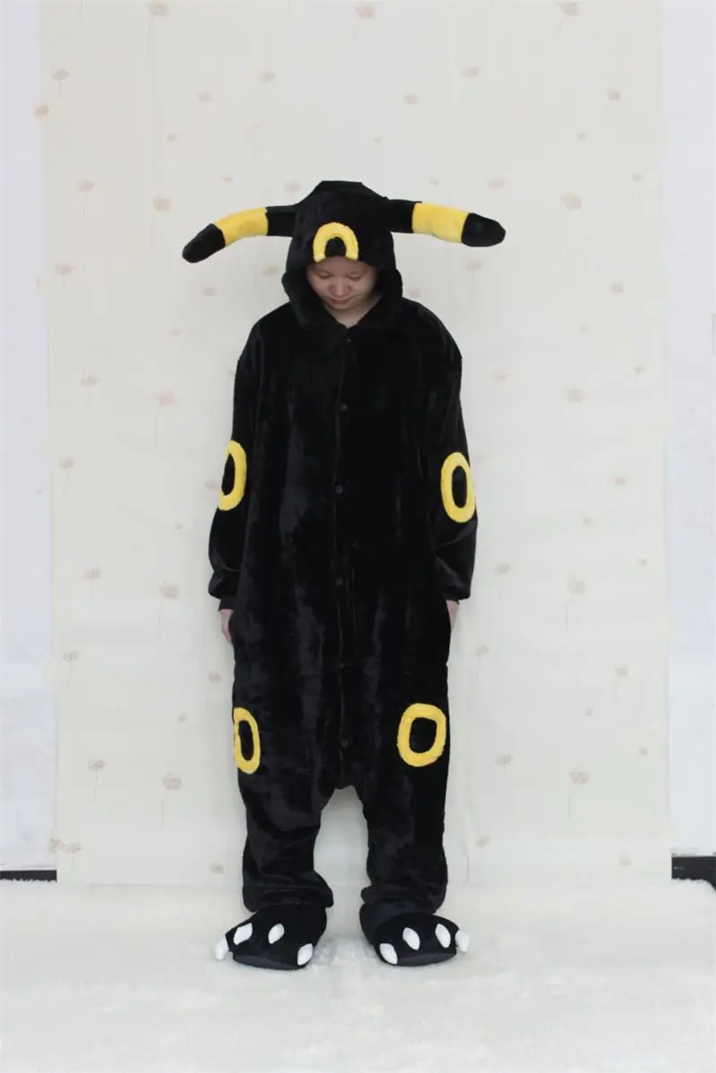 Anime Pokemon Cosplay Costume Adult Umbreon Onesies Pajamas Kigurumi Pikachu For Women Man Sleepwears Unisex Party Costumes
Anime Pokemon Cosplay Costume Adult Umbreon Onesies Pajamas Kigurumi Pikachu For Women Man Sleepwears Unisex Party Costumes