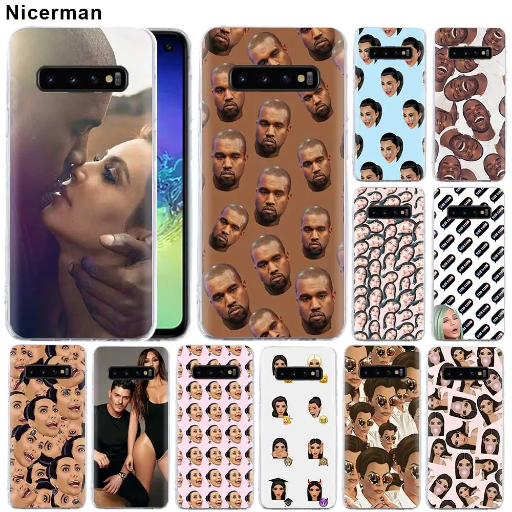 Kim Kardashian kanye west Silicone Case for Samsung Galaxy S10 Plus S10e S9 S8 Plus Note 8 9 M30 Cover Clear Soft Patterns TPU S
Kim Kardashian kanye west Silicone Case for Samsung Galaxy S10 Plus S10e S9 S8 Plus Note 8 9 M30 Cover Clear Soft Patterns TPU S
