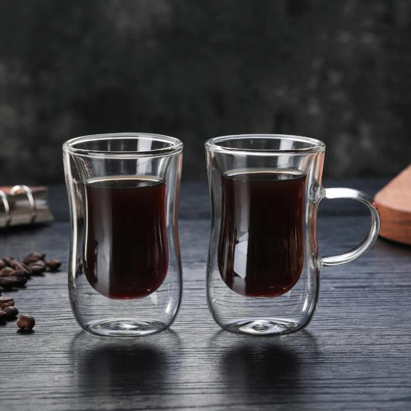 1 Pcs Heat-resistant Double Wall Glass Cup Beer Coffee Cup Set Handmade Creative Beer Mug Tea glass Whiskey Glass Cups Drinkwar
1 Pcs Heat-resistant Double Wall Glass Cup Beer Coffee Cup Set Handmade Creative Beer Mug Tea glass Whiskey Glass Cups Drinkwar