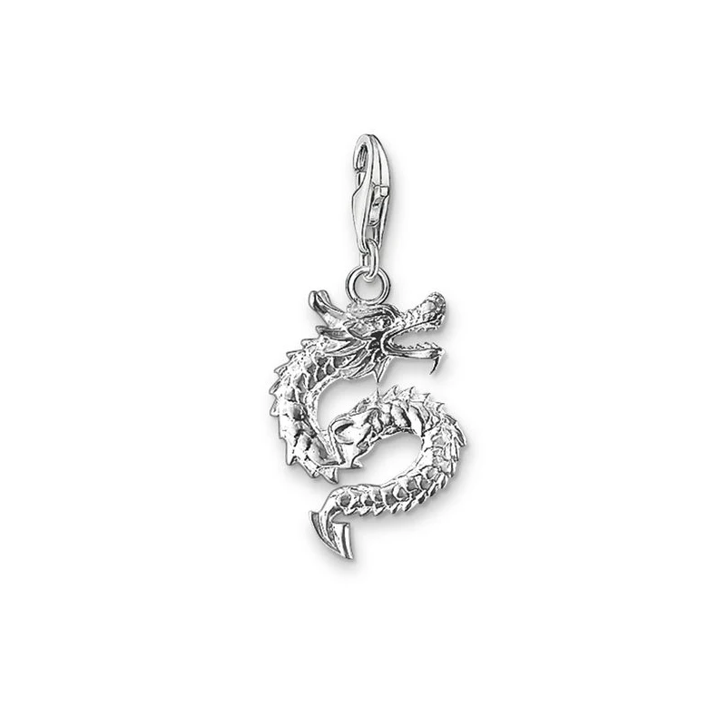 Ethnic 925 Sterling Silver Chinese Dragon Diy Animal Charms Fit Bracelet & Neckalce Making Jewelry For Women TCH0096
Ethnic 925 Sterling Silver Chinese Dragon Diy Animal Charms Fit Bracelet & Neckalce Making Jewelry For Women TCH0096