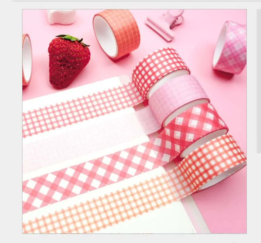 3 rolls/pack Vintage color grid control square grid checks plaid washi tape DIY Planner diary scrapbooking masking tape escolar
3 rolls/pack Vintage color grid control square grid checks plaid washi tape DIY Planner diary scrapbooking masking tape escolar