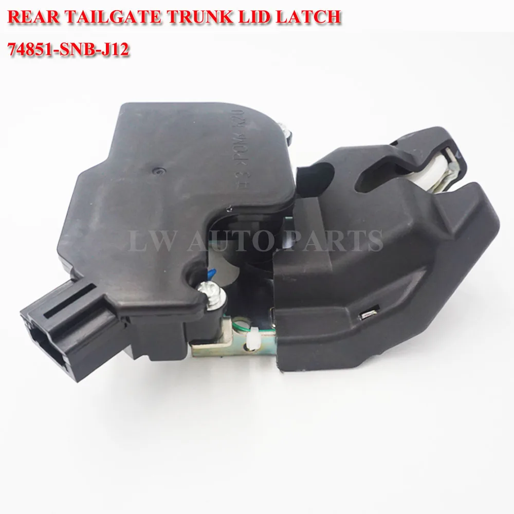 74851-SNB-J12 74851SNBJ12 REAR tailgate TRUNK LUGGAGE LID LATCH LOCK ASSY For HONDA CIVIC VIII Saloon (FD, FA) 06-17 4D 06-12
74851-SNB-J12 74851SNBJ12 REAR tailgate TRUNK LUGGAGE LID LATCH LOCK ASSY For HONDA CIVIC VIII Saloon (FD, FA) 06-17 4D 06-12