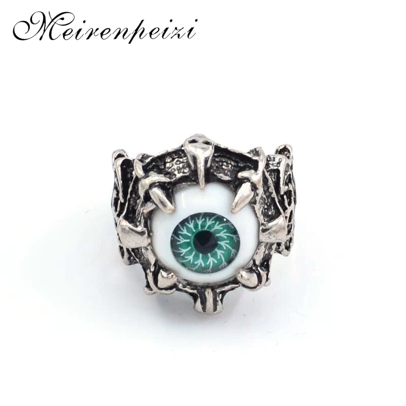 Anime hot models non-mainstream alternative personality exaggerated eye ring Rock hip hop punk style ring
Anime hot models non-mainstream alternative personality exaggerated eye ring Rock hip hop punk style ring