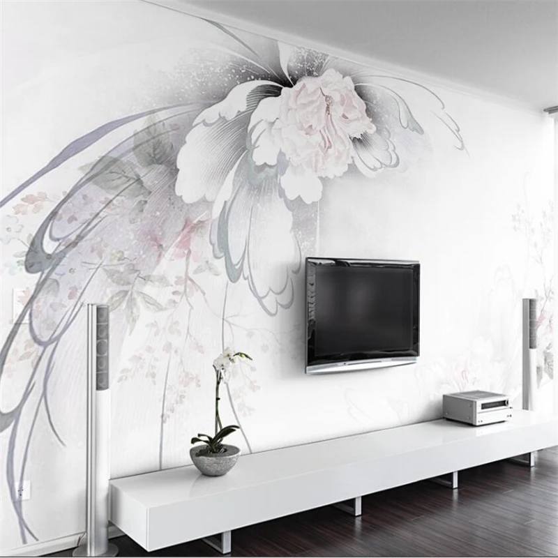 beibehang Beautiful and elegant abstract floral European TV background wall custom large mural green wallpaper papel de parede
beibehang Beautiful and elegant abstract floral European TV background wall custom large mural green wallpaper papel de parede