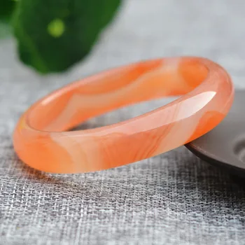 Natural Tangerine red Round Bangle Chalcedony Bangles Striped Jades Bracelets Gift for Glamor Women's Jades stone Jewelery
Natural Tangerine red Round Bangle Chalcedony Bangles Striped Jades Bracelets Gift for Glamor Women's Jades stone Jewelery