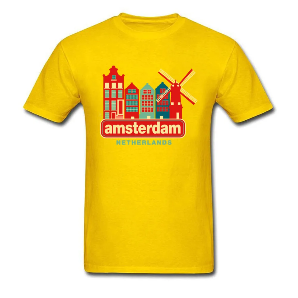 Vintage Amsterdam Netherlands_yellow