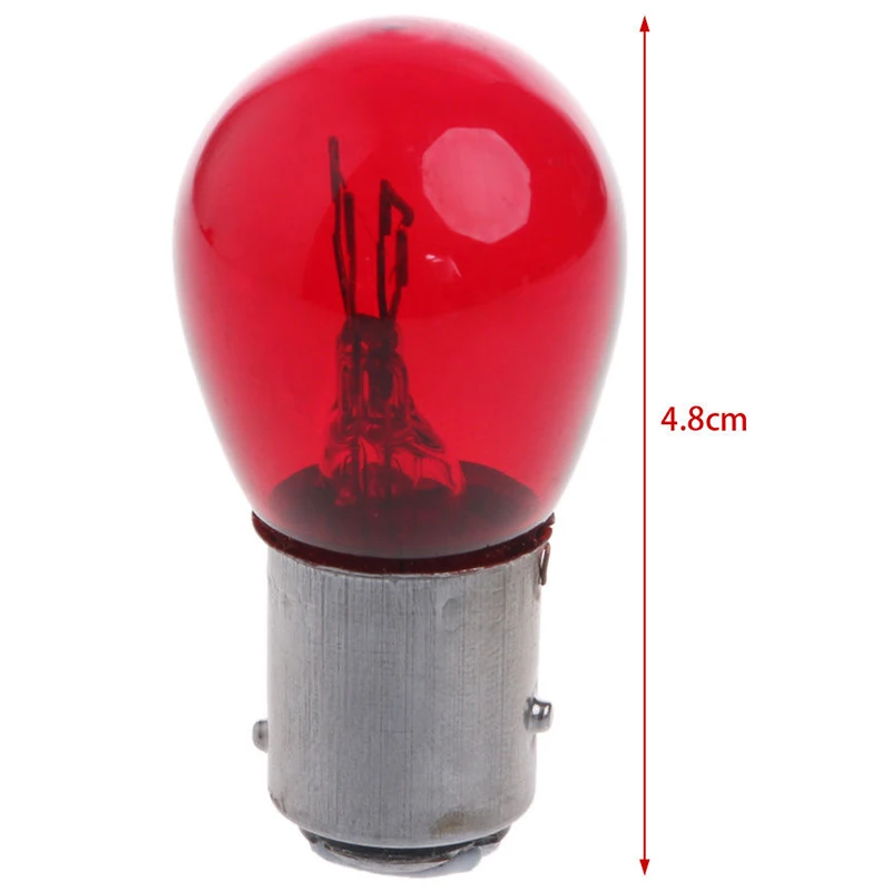 S25 Red 5W 1157 Bay15d 12V Car Reverse Backup Tail Brake Stop Light Lamp Bulb