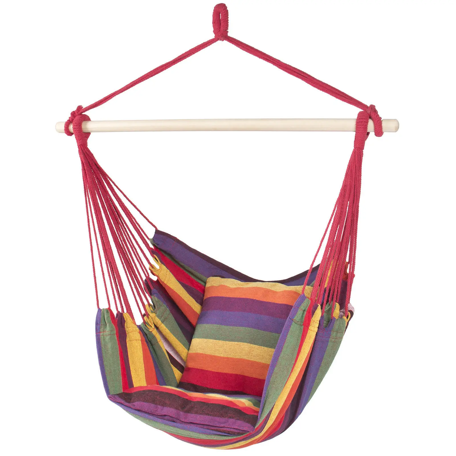 Outdoor Indoor Household Ins Swing Hammock Chair College Students Dormitory Canvas Adult Children Swing Hammock Hanging Chair
Outdoor Indoor Household Ins Swing Hammock Chair College Students Dormitory Canvas Adult Children Swing Hammock Hanging Chair
