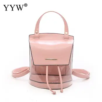 YYW Plastic PVC Transparent Backpack Female Mini Transparent Shopping Backpack Women'S Pink Black Sliver Student Backpack 2019
YYW Plastic PVC Transparent Backpack Female Mini Transparent Shopping Backpack Women'S Pink Black Sliver Student Backpack 2019