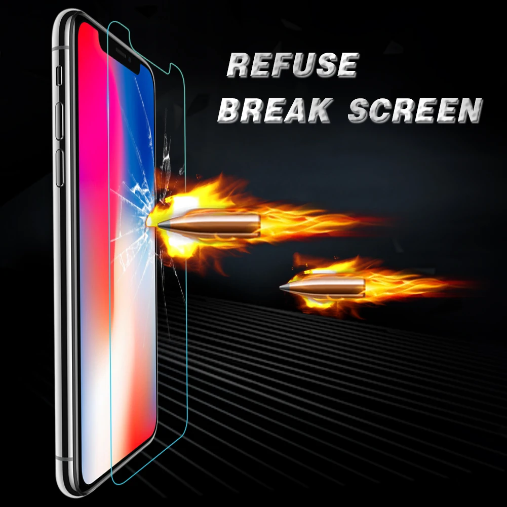 Tempered Glass For iPhone XR XS Max X 5 5S SE 4 4S Tough Protection Glass Film For iPhone 7 6 6S 7 8 Plus 7plus Screen Protector
Tempered Glass For iPhone XR XS Max X 5 5S SE 4 4S Tough Protection Glass Film For iPhone 7 6 6S 7 8 Plus 7plus Screen Protector