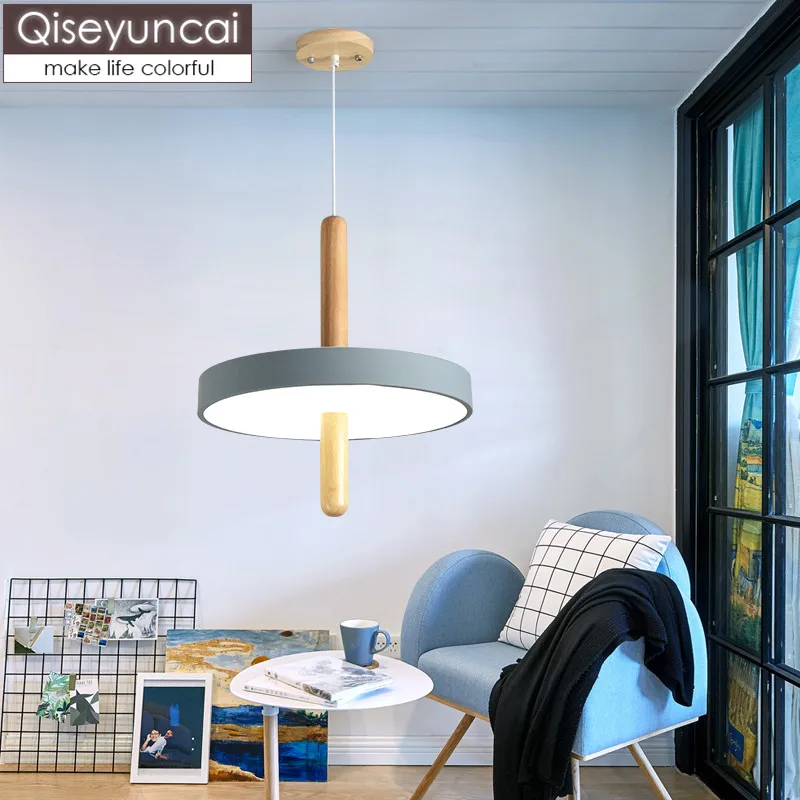 Qiseyuncai Nordic log creative restaurant LED chandelier bedroom study wheel simple single head wood art lamps free shipping
Qiseyuncai Nordic log creative restaurant LED chandelier bedroom study wheel simple single head wood art lamps free shipping