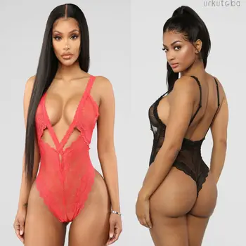 2019 New Sexy Women Lingerie Halter V-Neck One Piece Lace Babydoll Bodysuit Polyester Soft Sleepwear Wholesale Dropshipping Hot
2019 New Sexy Women Lingerie Halter V-Neck One Piece Lace Babydoll Bodysuit Polyester Soft Sleepwear Wholesale Dropshipping Hot