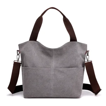 1533 New Fashion Lady's Handbag Canvas Leisure Commuting Pure-colour Slant Women's Shoulder Bag Totes
1533 New Fashion Lady's Handbag Canvas Leisure Commuting Pure-colour Slant Women's Shoulder Bag Totes