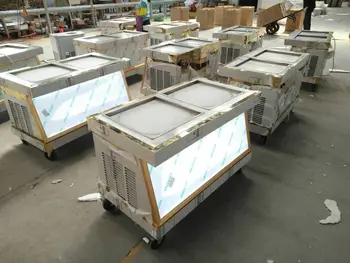 four universal wheel Factory Supply Wholesale price Thai fried ice cream machine suppliers fry ice cream machine price
four universal wheel Factory Supply Wholesale price Thai fried ice cream machine suppliers fry ice cream machine price
