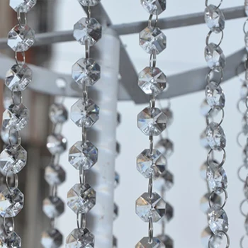 1 Meter/Lot Octagon Beads Crystal Clear Color Chromium Rings In Christmas Party& Door Curtain Decor Accessory Festive & Party
1 Meter/Lot Octagon Beads Crystal Clear Color Chromium Rings In Christmas Party& Door Curtain Decor Accessory Festive & Party
