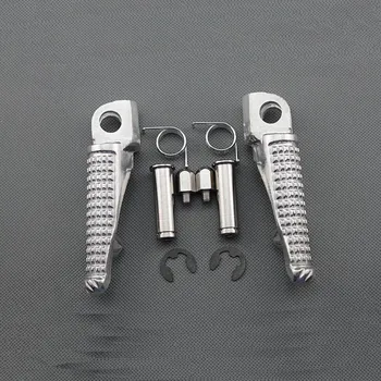 Chrome Motorcycle Aluminum Front Footpegs Foot Rest For Kawasaki Ninja ZX-6R ZX7R ZX9R ZX10R ZX12R ZX14R Z250 Z300 Z650 Z750 ZZR
Chrome Motorcycle Aluminum Front Footpegs Foot Rest For Kawasaki Ninja ZX-6R ZX7R ZX9R ZX10R ZX12R ZX14R Z250 Z300 Z650 Z750 ZZR
