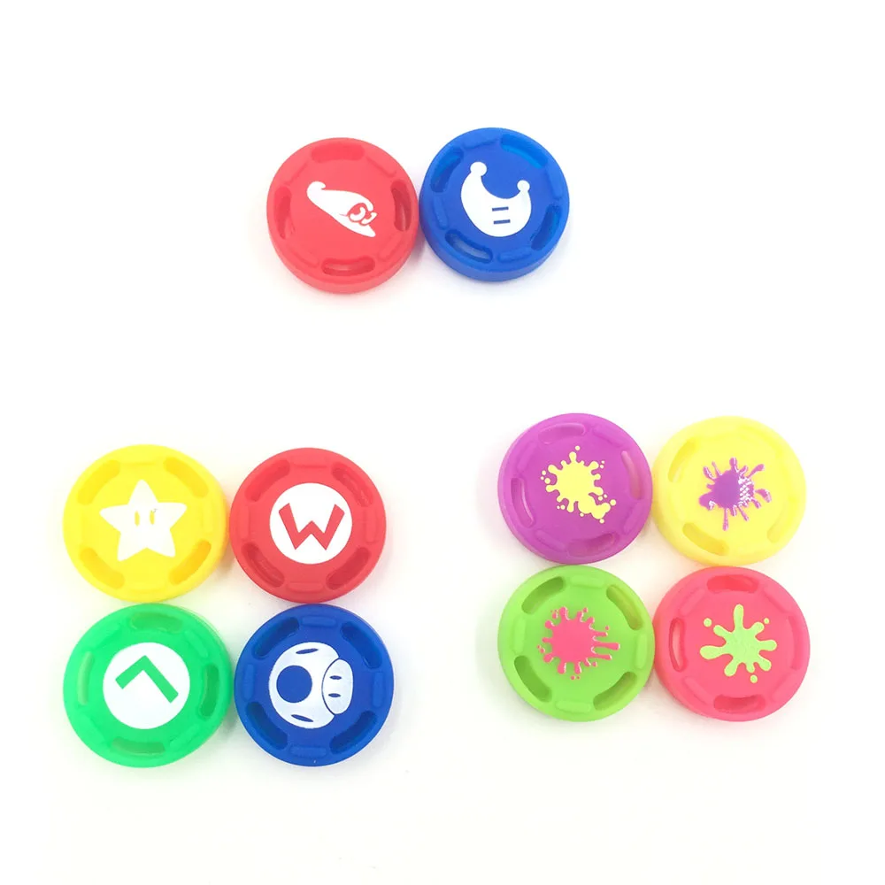 1SET Colorful For Splatoon 2 V Analog Joystick Thumb Silicone Cover for Nintendo Switch Joy-Con
1SET Colorful For Splatoon 2 V Analog Joystick Thumb Silicone Cover for Nintendo Switch Joy-Con