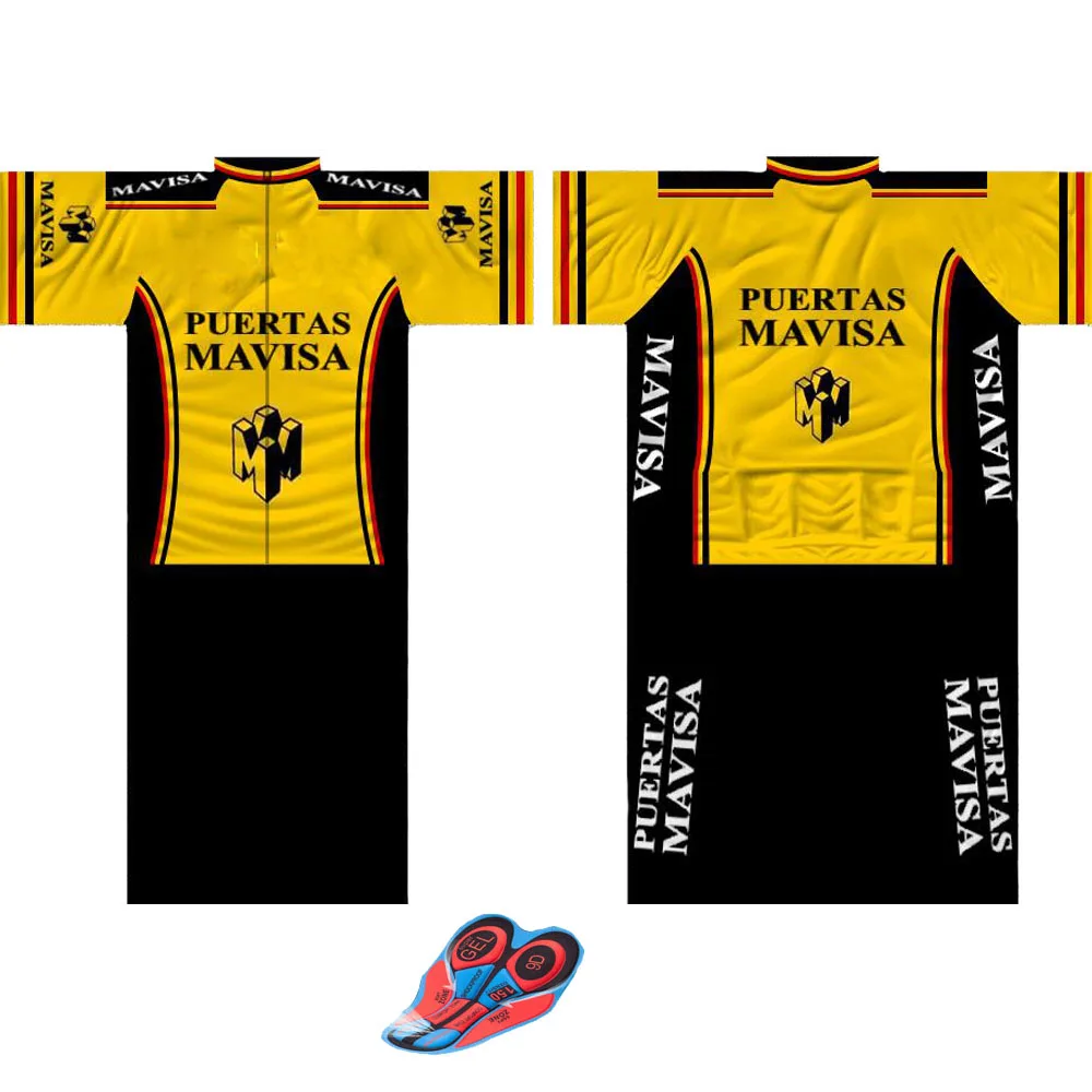 Retro cycling jersey ropa Ciclismo jersey sets Mountain pro team cycling clothing men short sleeve and 9D gel pad bib shorts MTB
Retro cycling jersey ropa Ciclismo jersey sets Mountain pro team cycling clothing men short sleeve and 9D gel pad bib shorts MTB