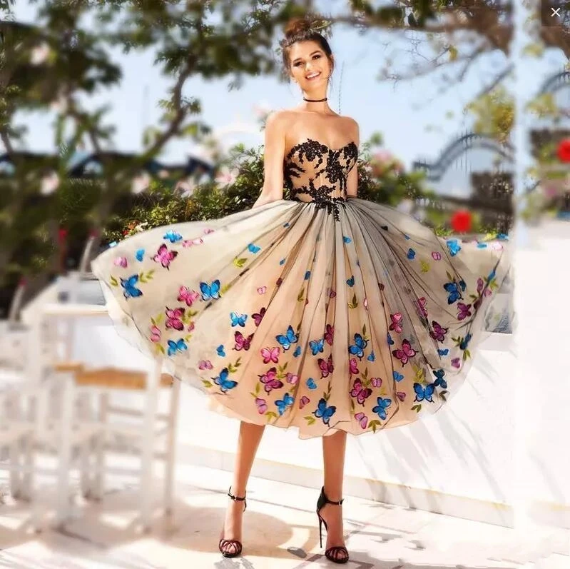 Hot Sale Champagne Short Prom Dress Strapless Girl Evening Formal Dresses Celebrity Gowns vestido de festa Gala Dress
Hot Sale Champagne Short Prom Dress Strapless Girl Evening Formal Dresses Celebrity Gowns vestido de festa Gala Dress