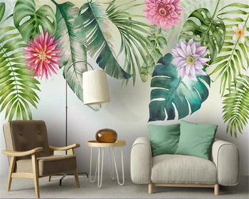 beibehang Modern wallpaper simple small fresh green leaves watercolor floral wallpaper wallpaper bedroom background 3d wallpaper 
beibehang Modern wallpaper simple small fresh green leaves watercolor floral wallpaper wallpaper bedroom background 3d wallpaper