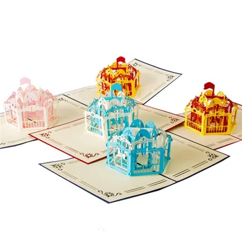 3D Laser Cut Handmade Carving Merry-go-round Whirligig Shape Paper Invitation Greeting Card PostCard Children Kids Birthday Gift
3D Laser Cut Handmade Carving Merry-go-round Whirligig Shape Paper Invitation Greeting Card PostCard Children Kids Birthday Gift
