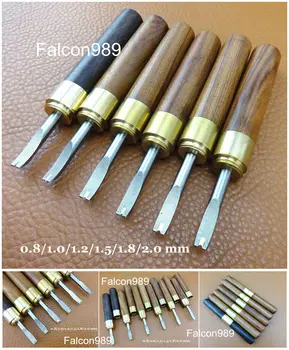 6pcs 0.8/1.0/1.2/1.5/1.8/2mm Leather Craft Edge Beveler Skiving Skiver Edger Tool Set Sewing Stitching Carving Stamping Knife
6pcs 0.8/1.0/1.2/1.5/1.8/2mm Leather Craft Edge Beveler Skiving Skiver Edger Tool Set Sewing Stitching Carving Stamping Knife