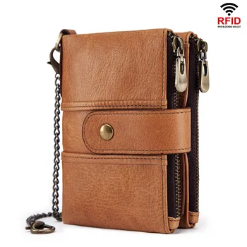 YICHENG Genuine Leather Rfid Wallet Men Crazy Horse Wallets Coin Purse Short Male Money Bag Quality Designer Mini Walet Small
YICHENG Genuine Leather Rfid Wallet Men Crazy Horse Wallets Coin Purse Short Male Money Bag Quality Designer Mini Walet Small
